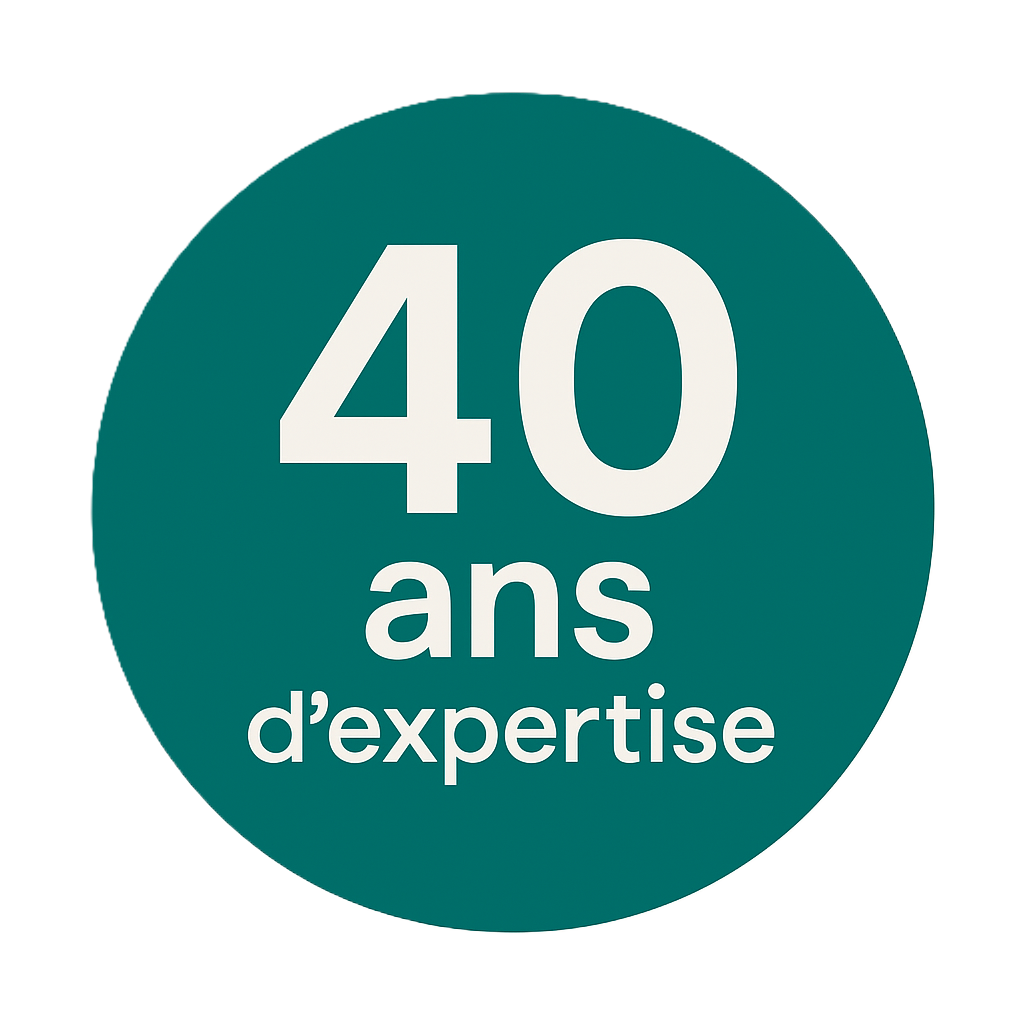 40 ans d'expertise
